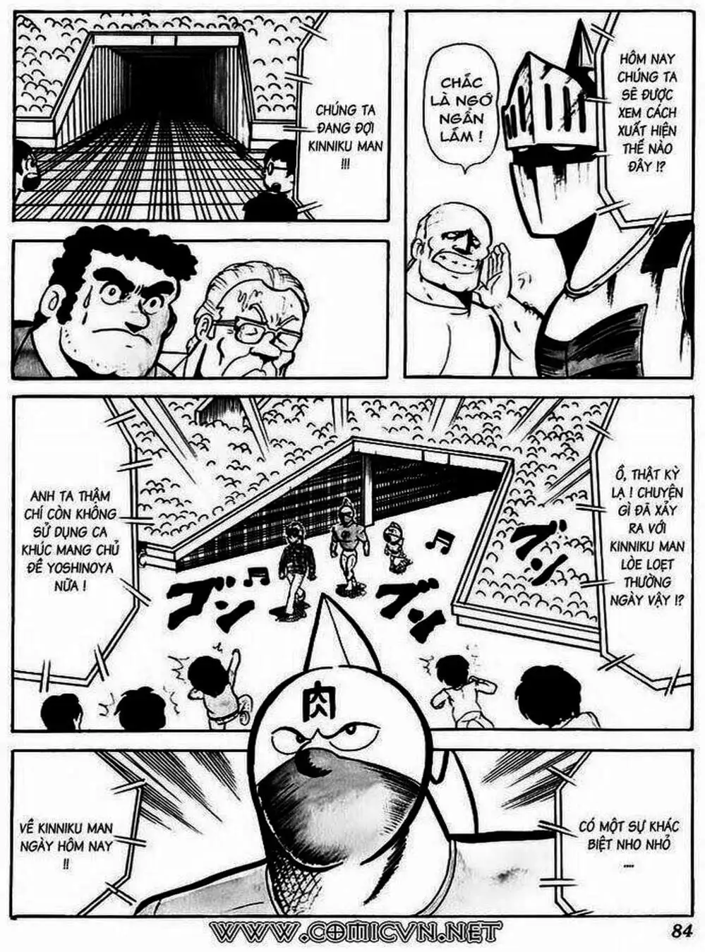 Truyện Tranh Lực Sĩ Kinniku - Kinnikuman trang 5