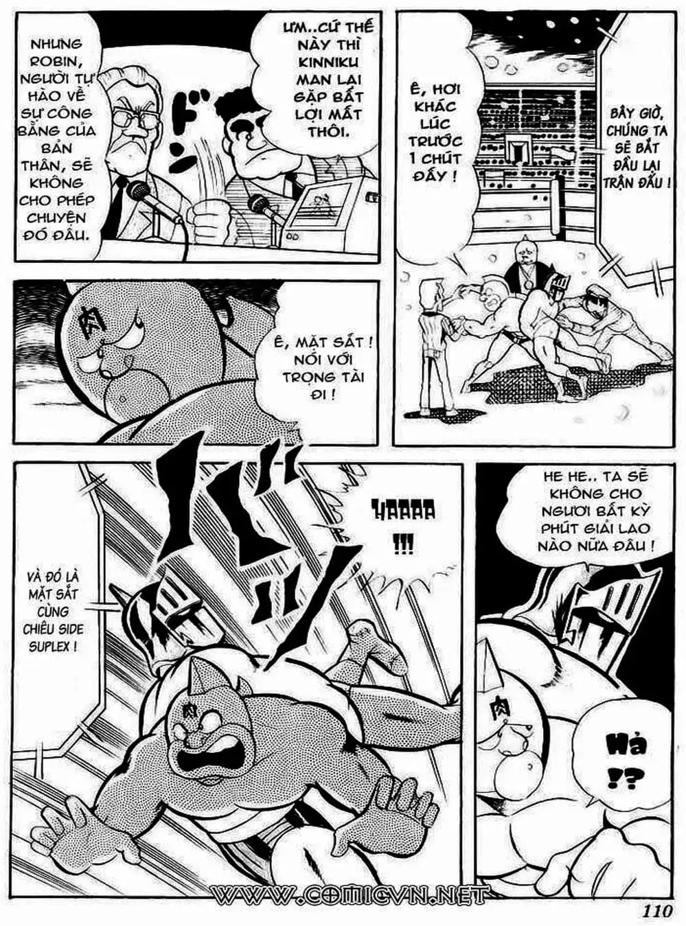 Truyện Tranh Lực Sĩ Kinniku - Kinnikuman trang 5