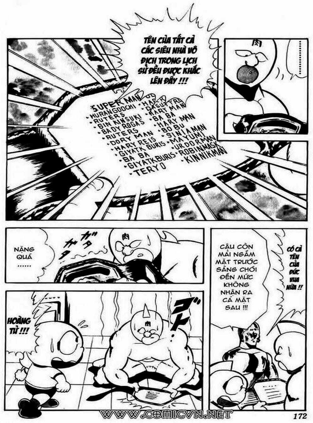 Truyện Tranh Lực Sĩ Kinniku - Kinnikuman trang 5