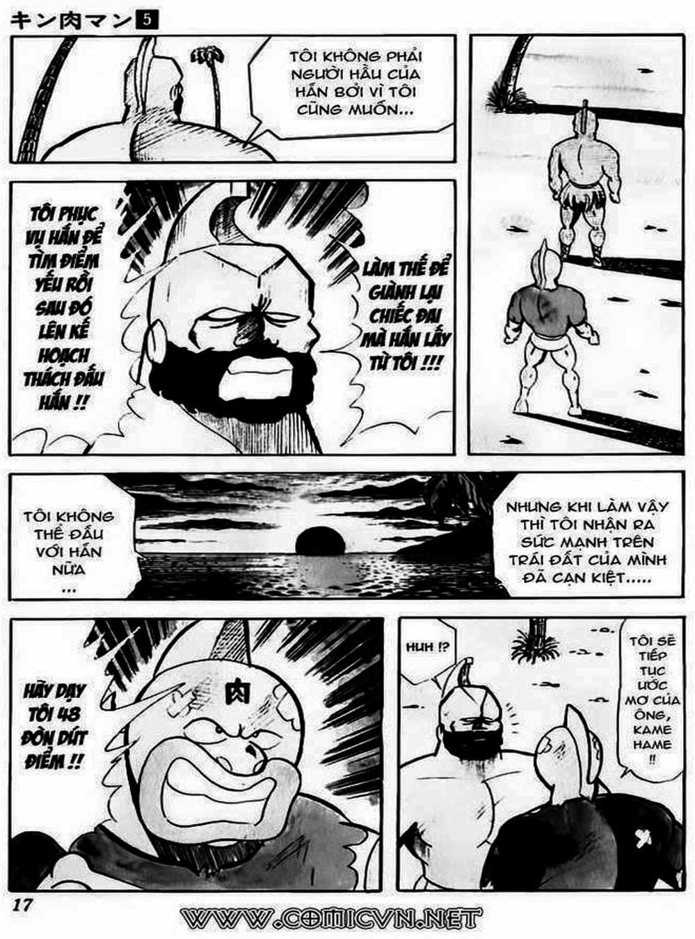 Truyện Tranh Lực Sĩ Kinniku - Kinnikuman trang 5