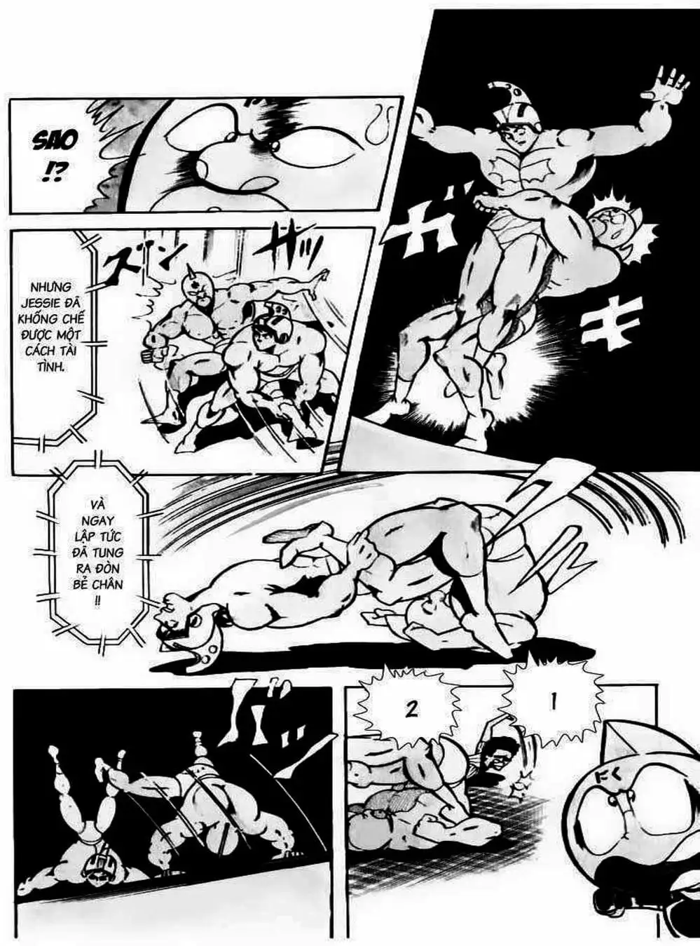 Truyện Tranh Lực Sĩ Kinniku - Kinnikuman trang 5