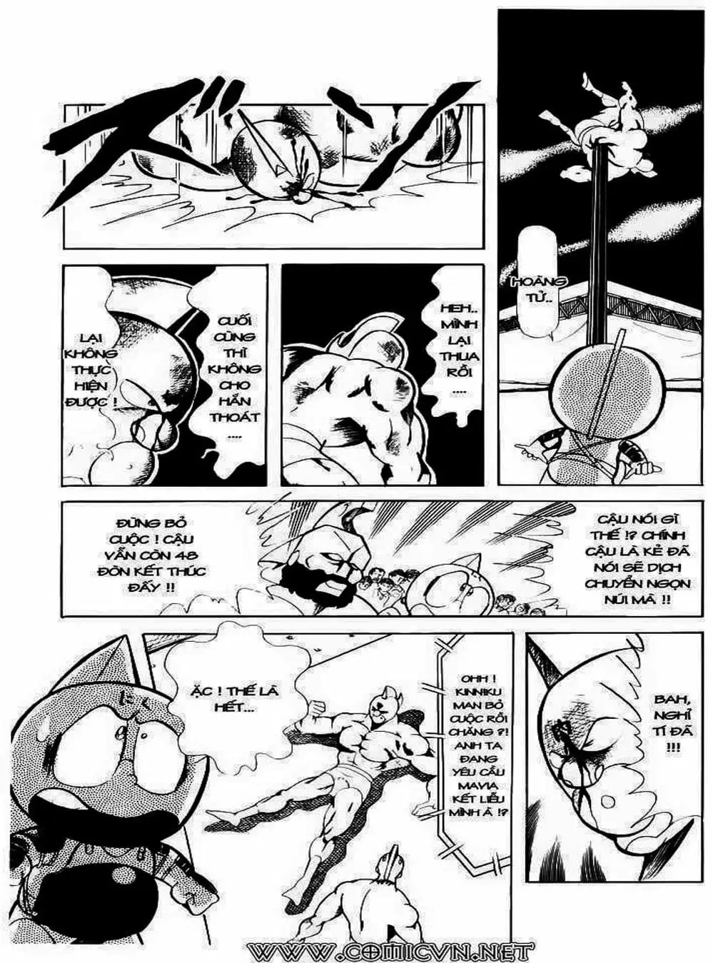 Truyện Tranh Lực Sĩ Kinniku - Kinnikuman trang 5