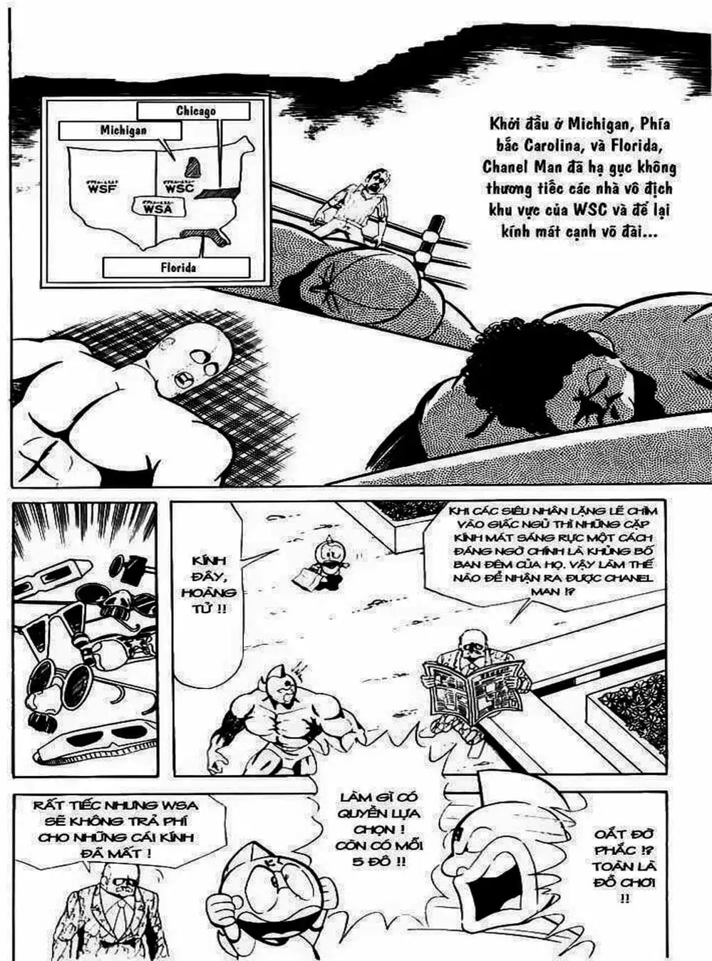 Truyện Tranh Lực Sĩ Kinniku - Kinnikuman trang 5