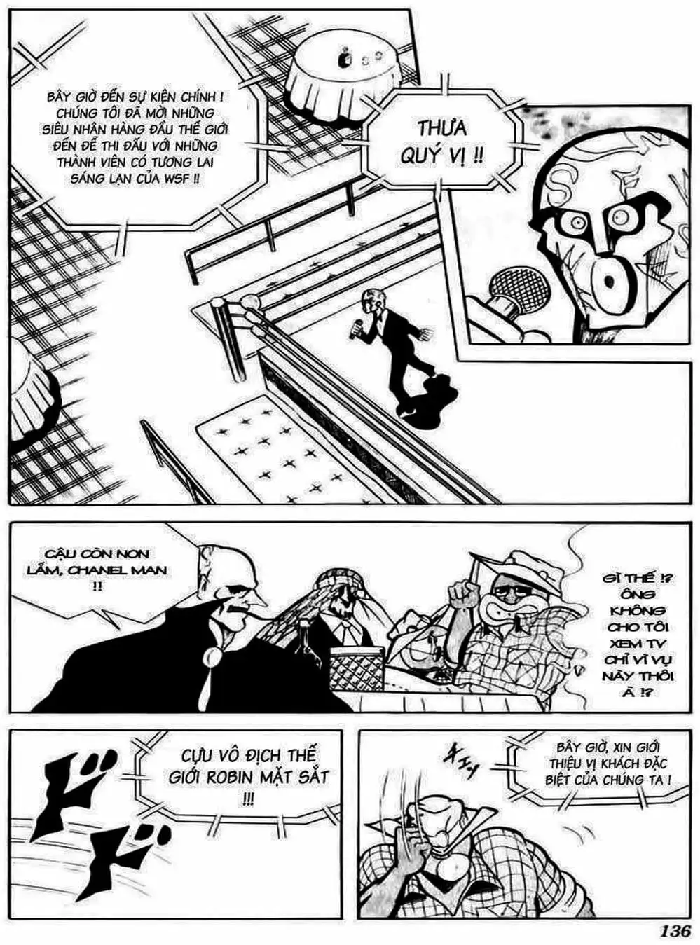 Truyện Tranh Lực Sĩ Kinniku - Kinnikuman trang 5