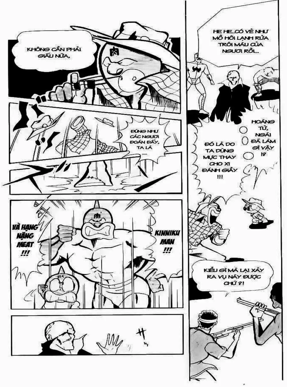 Truyện Tranh Lực Sĩ Kinniku - Kinnikuman trang 5
