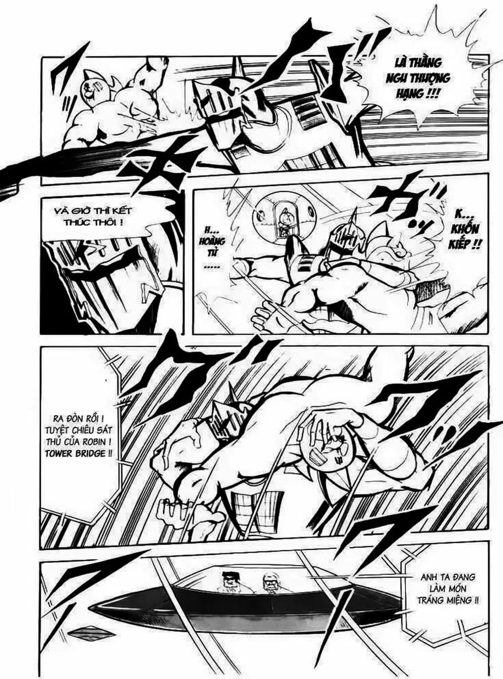 Truyện Tranh Lực Sĩ Kinniku - Kinnikuman trang 5