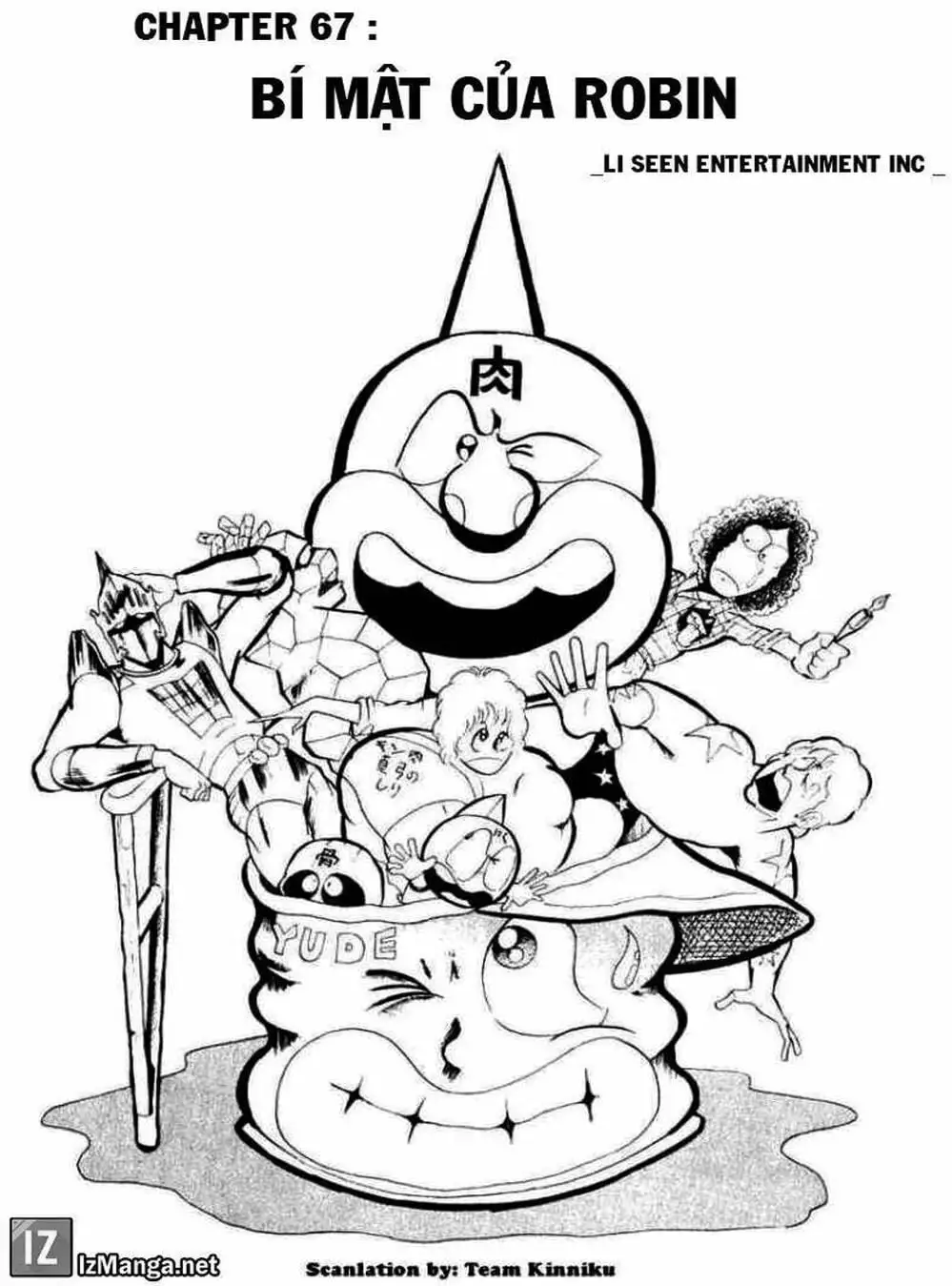 Truyện Tranh Lực Sĩ Kinniku - Kinnikuman trang 5