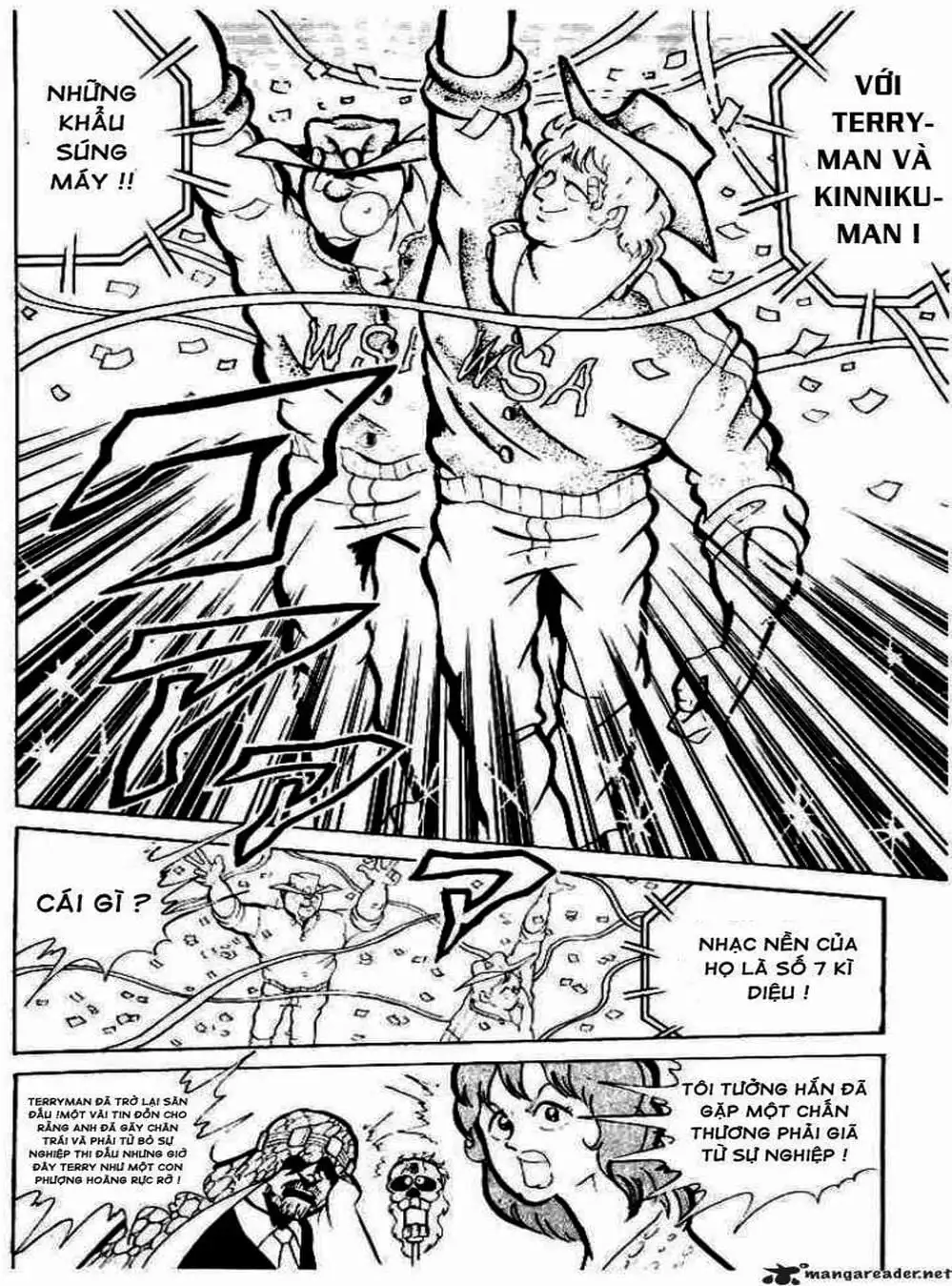 Truyện Tranh Lực Sĩ Kinniku - Kinnikuman trang 5