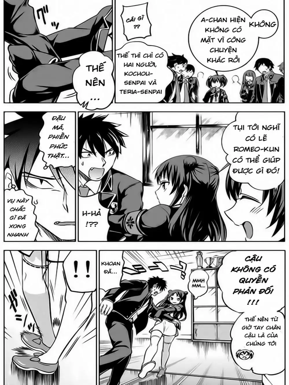 Truyện Tranh Nàng Juliet Của Trường Nội Trú - Kishuku Gakkou No Juliet trang 4