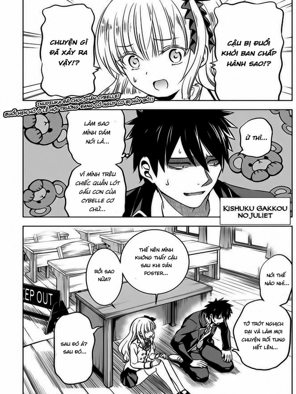 Truyện Tranh Nàng Juliet Của Trường Nội Trú - Kishuku Gakkou No Juliet trang 4