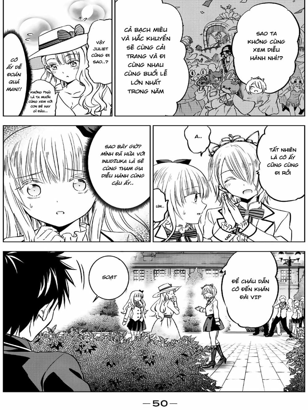 Truyện Tranh Nàng Juliet Của Trường Nội Trú - Kishuku Gakkou No Juliet trang 4