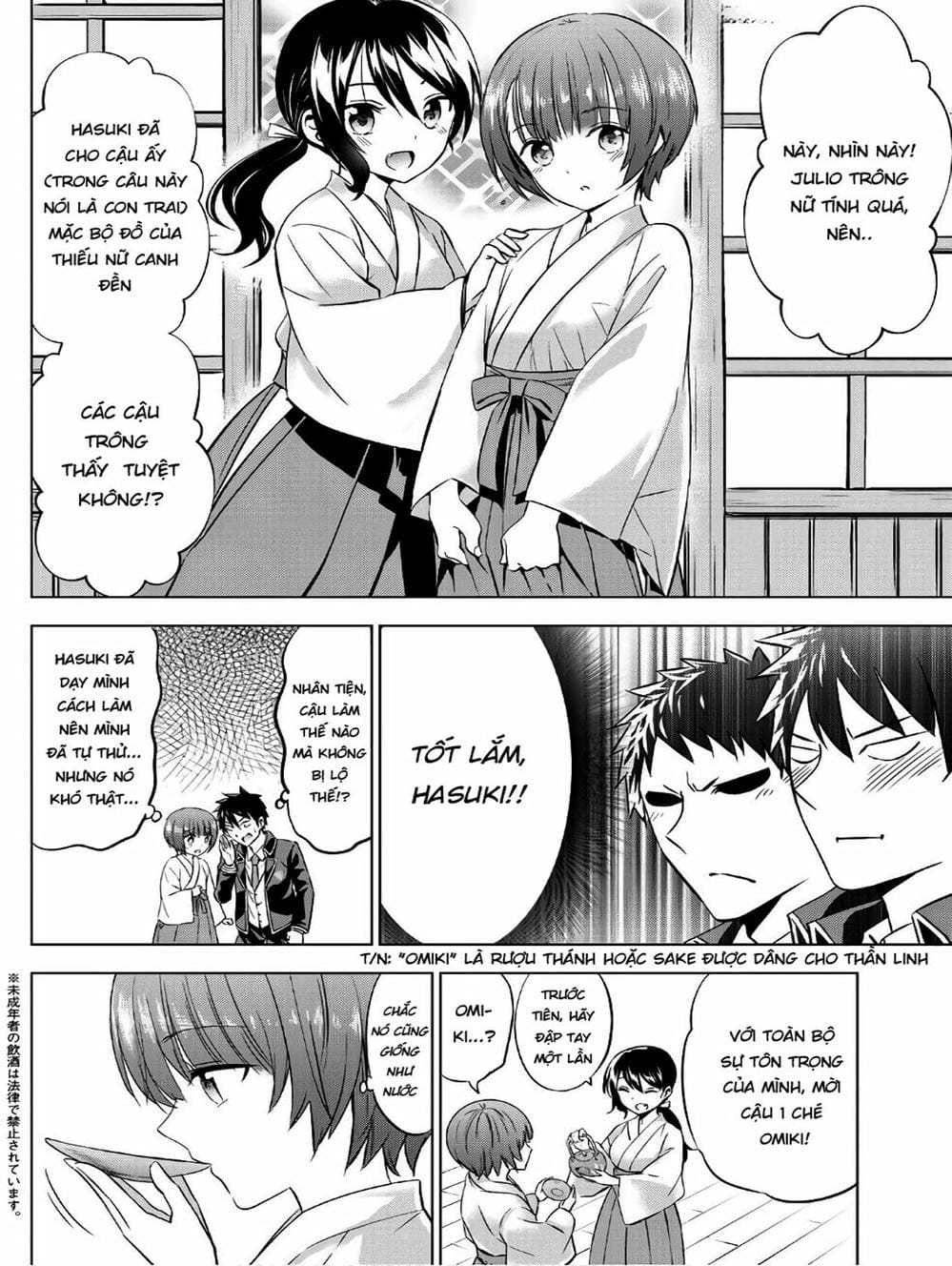 Truyện Tranh Nàng Juliet Của Trường Nội Trú - Kishuku Gakkou No Juliet trang 4