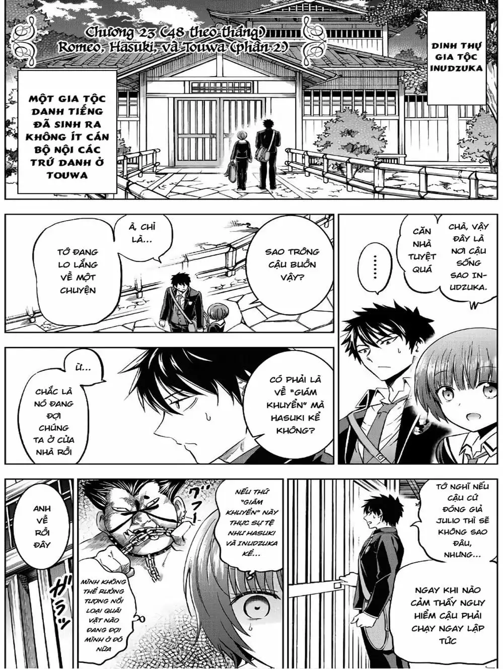 Truyện Tranh Nàng Juliet Của Trường Nội Trú - Kishuku Gakkou No Juliet trang 4