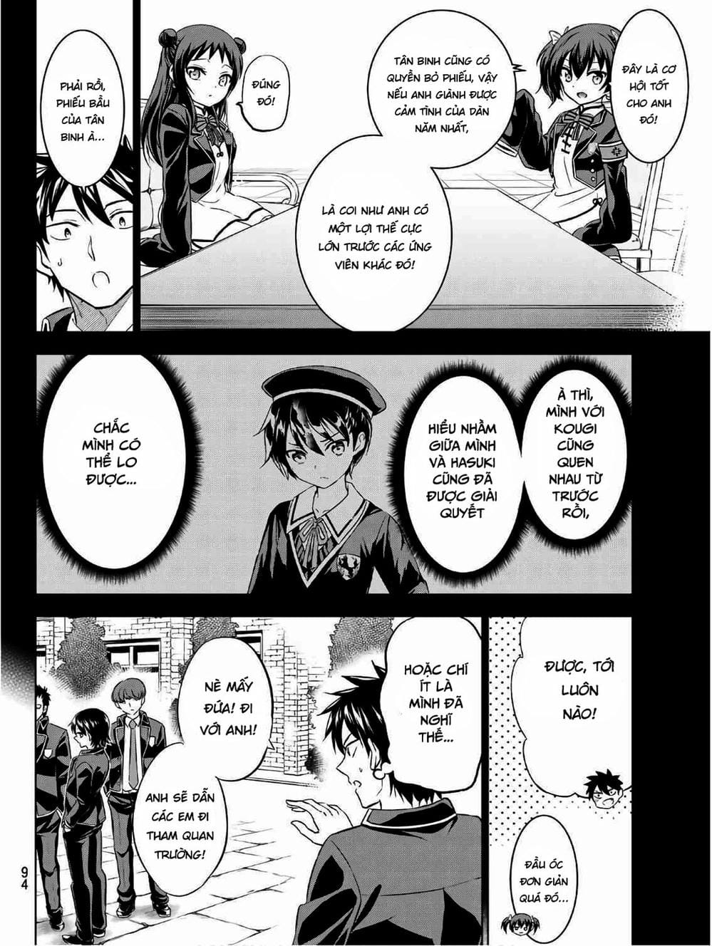 Truyện Tranh Nàng Juliet Của Trường Nội Trú - Kishuku Gakkou No Juliet trang 4