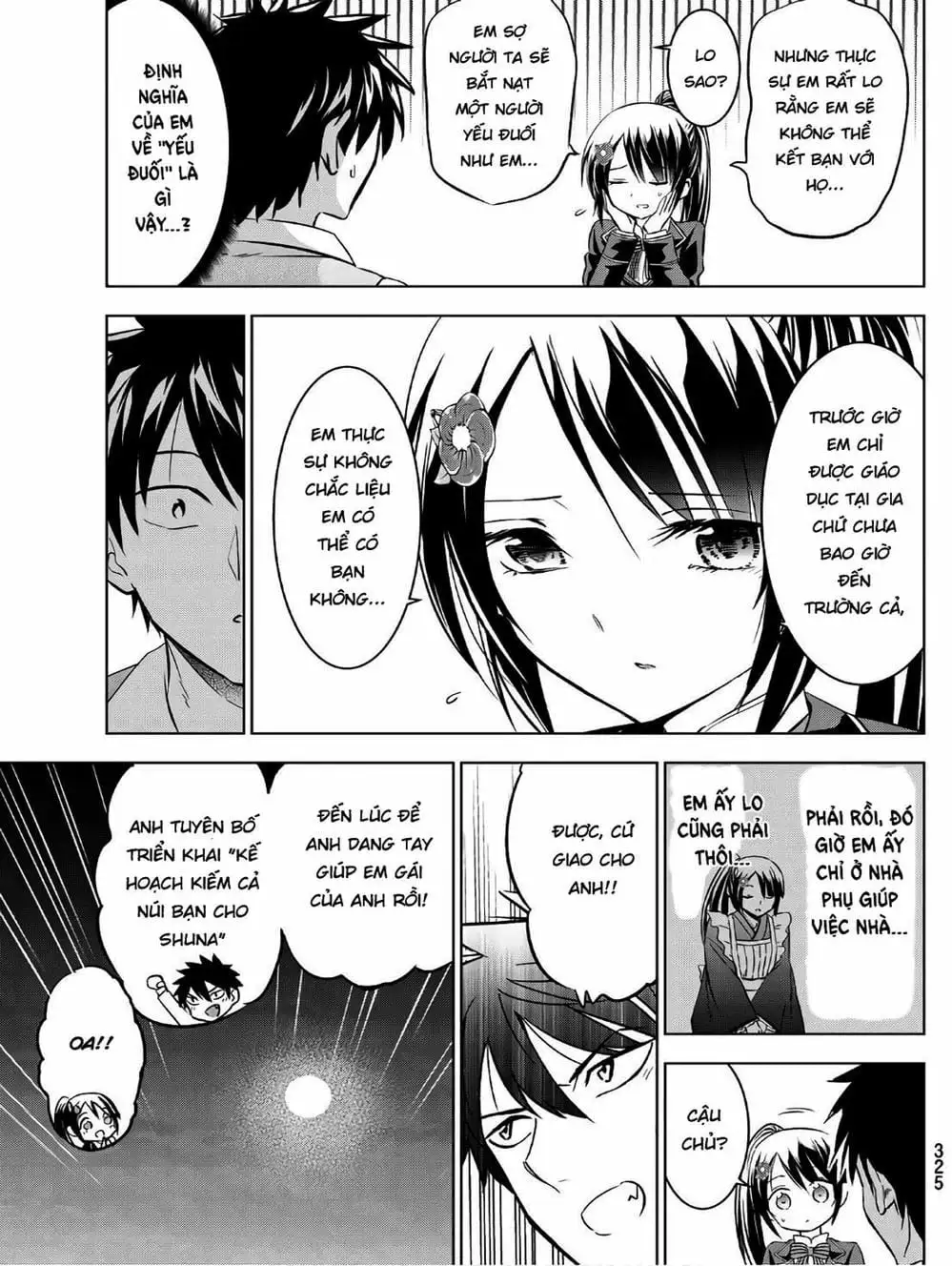 Truyện Tranh Nàng Juliet Của Trường Nội Trú - Kishuku Gakkou No Juliet trang 4