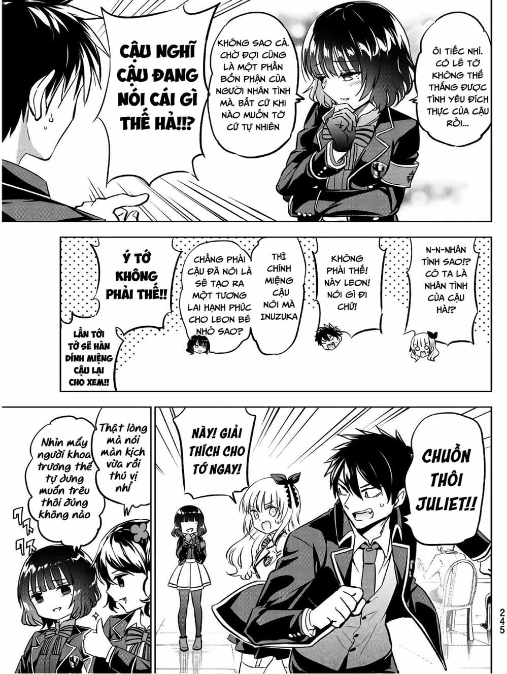Truyện Tranh Nàng Juliet Của Trường Nội Trú - Kishuku Gakkou No Juliet trang 4