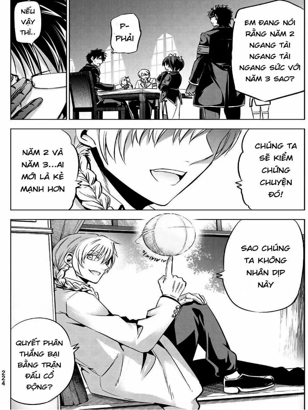 Truyện Tranh Nàng Juliet Của Trường Nội Trú - Kishuku Gakkou No Juliet trang 4