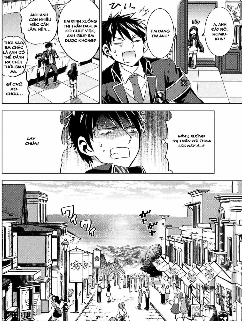 Truyện Tranh Nàng Juliet Của Trường Nội Trú - Kishuku Gakkou No Juliet trang 4