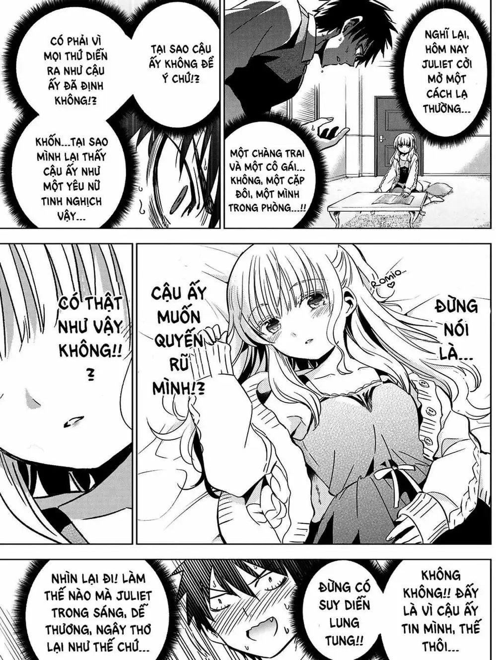 Truyện Tranh Nàng Juliet Của Trường Nội Trú - Kishuku Gakkou No Juliet trang 4