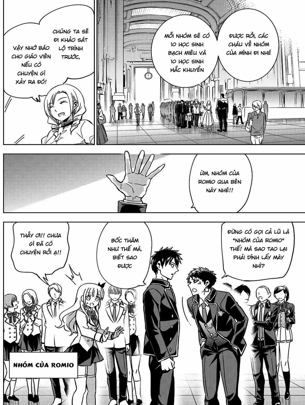 Truyện Tranh Nàng Juliet Của Trường Nội Trú - Kishuku Gakkou No Juliet trang 4