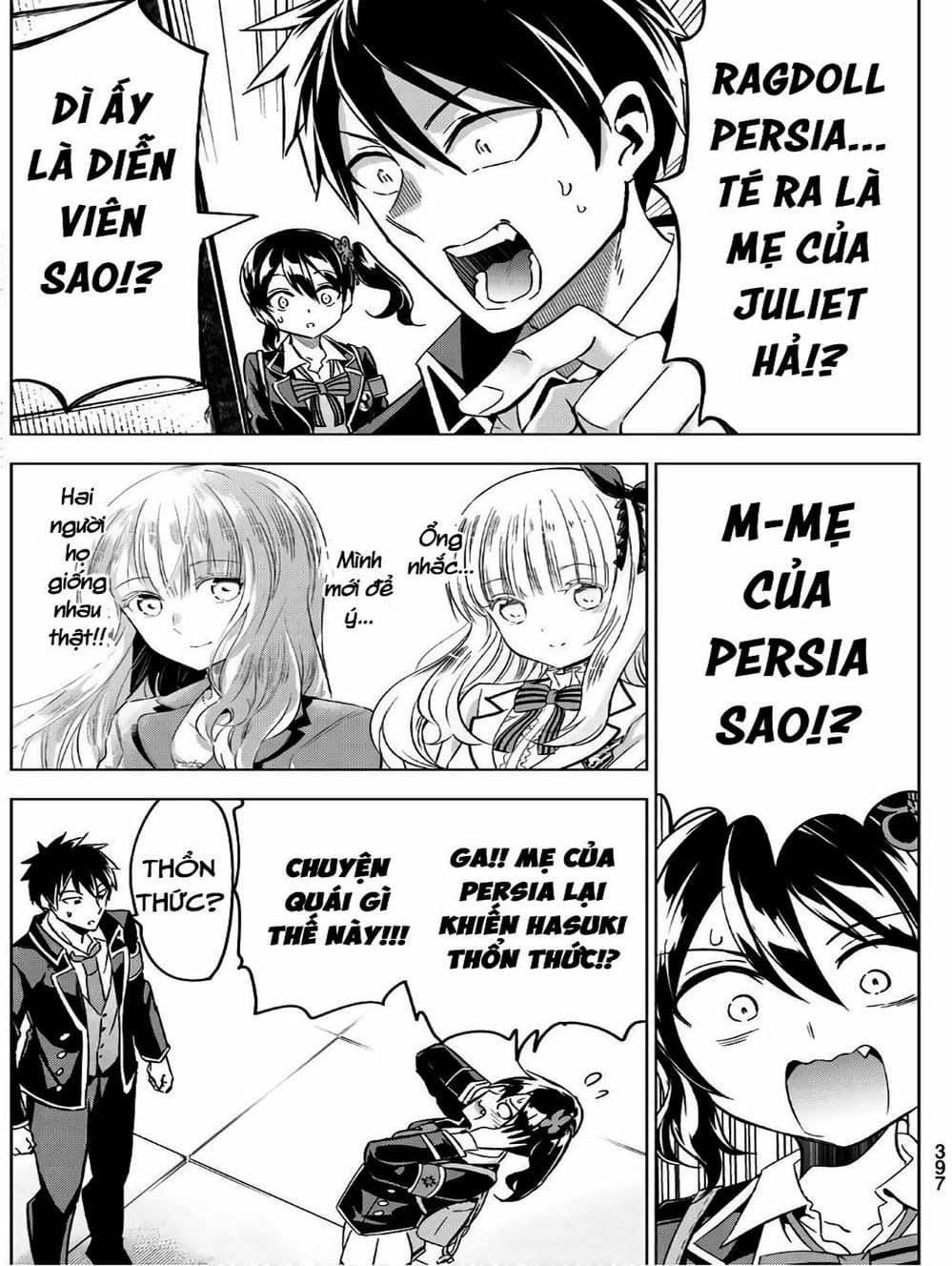 Truyện Tranh Nàng Juliet Của Trường Nội Trú - Kishuku Gakkou No Juliet trang 4