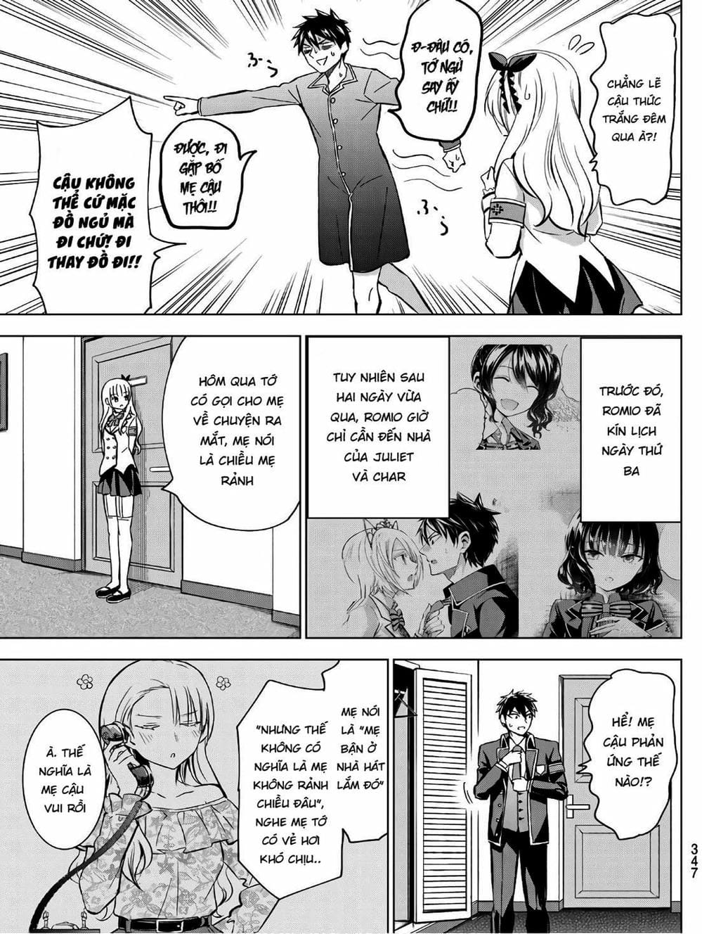 Truyện Tranh Nàng Juliet Của Trường Nội Trú - Kishuku Gakkou No Juliet trang 4
