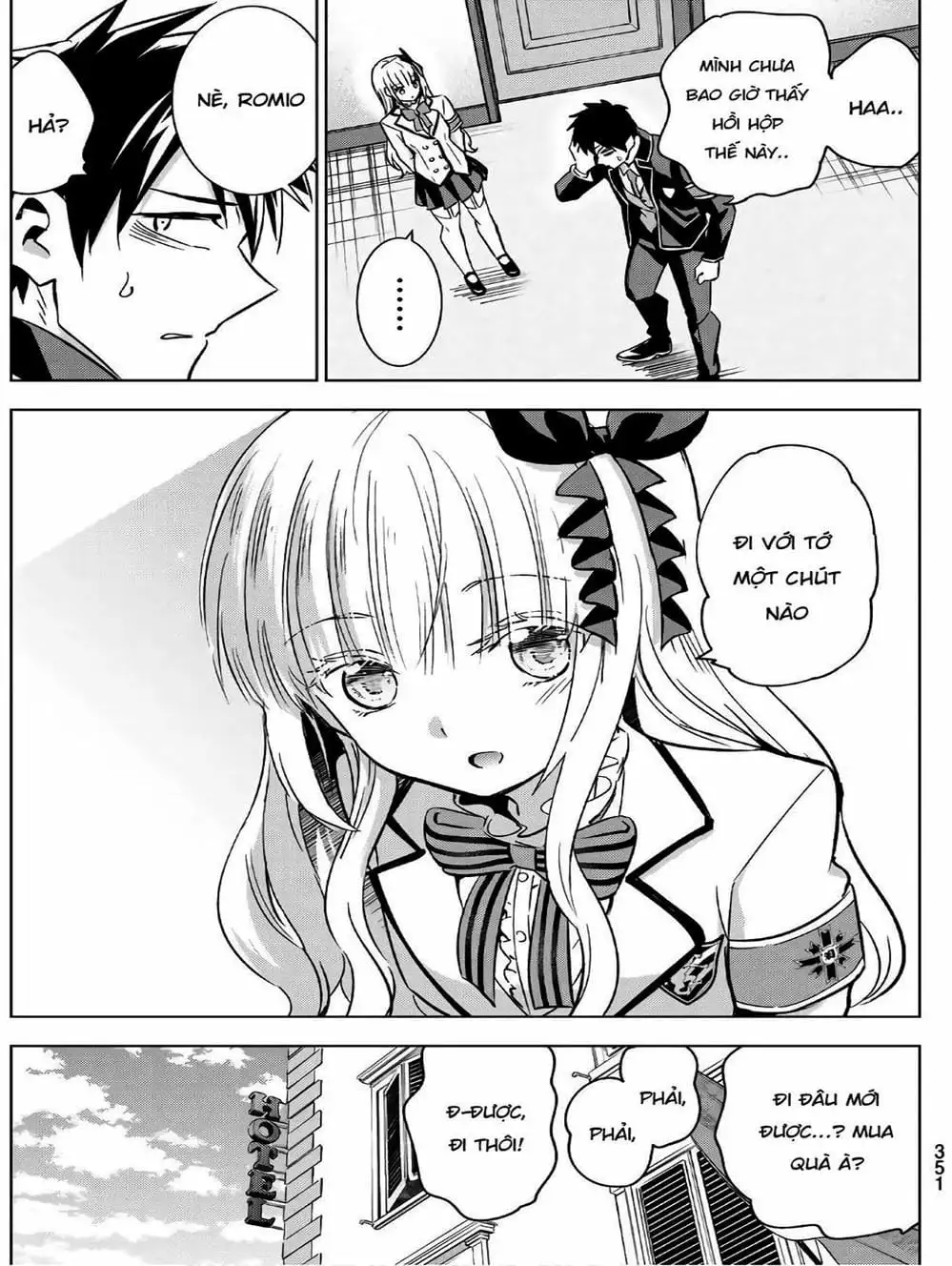 Truyện Tranh Nàng Juliet Của Trường Nội Trú - Kishuku Gakkou No Juliet trang 4