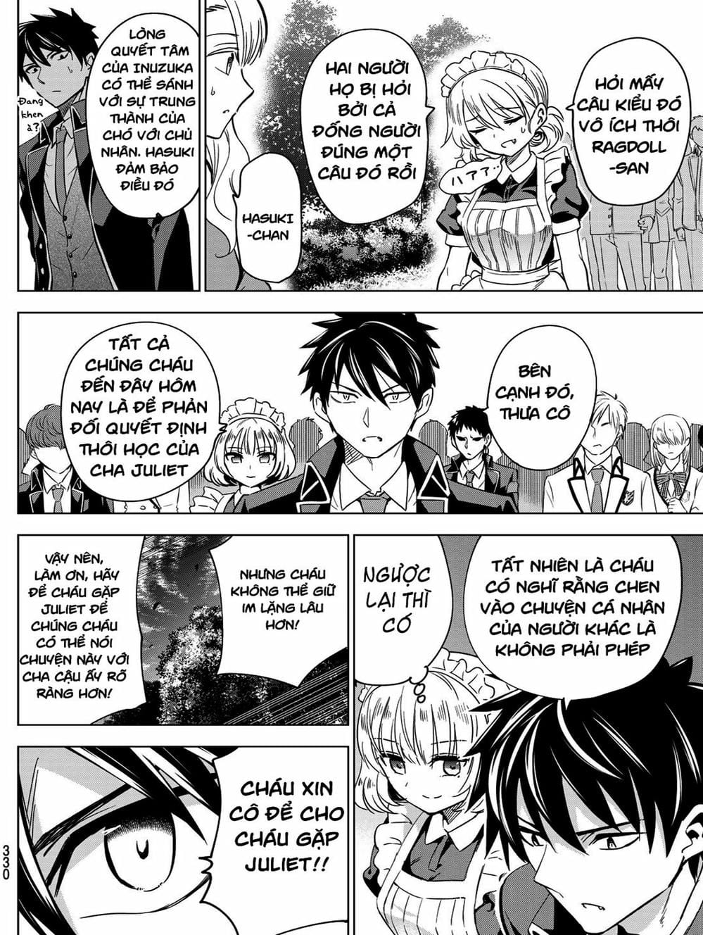 Truyện Tranh Nàng Juliet Của Trường Nội Trú - Kishuku Gakkou No Juliet trang 4