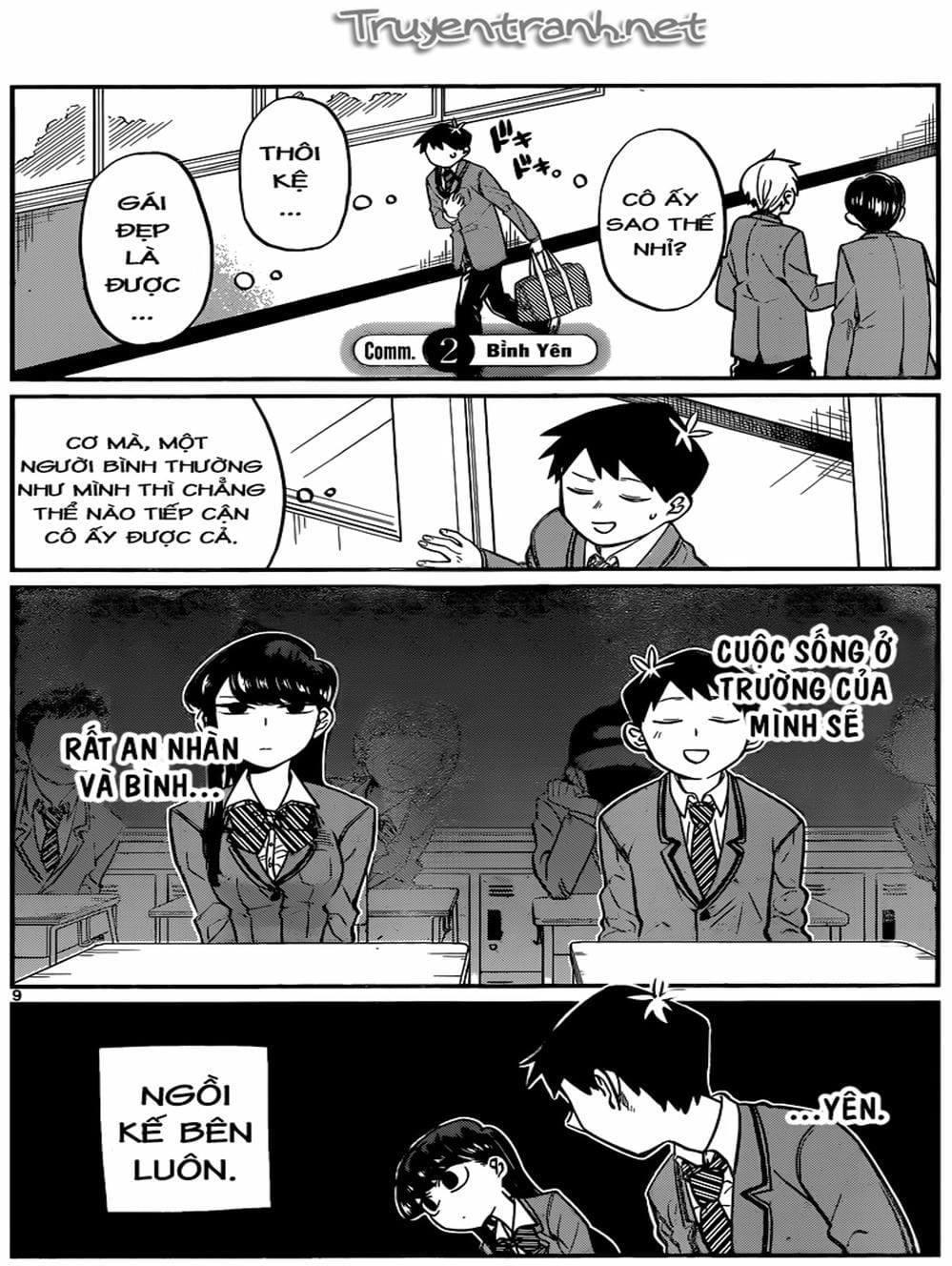 Truyện Tranh Komi Không Thể Giao Tiếp - Komi San Wa Komyusho Desu trang 5