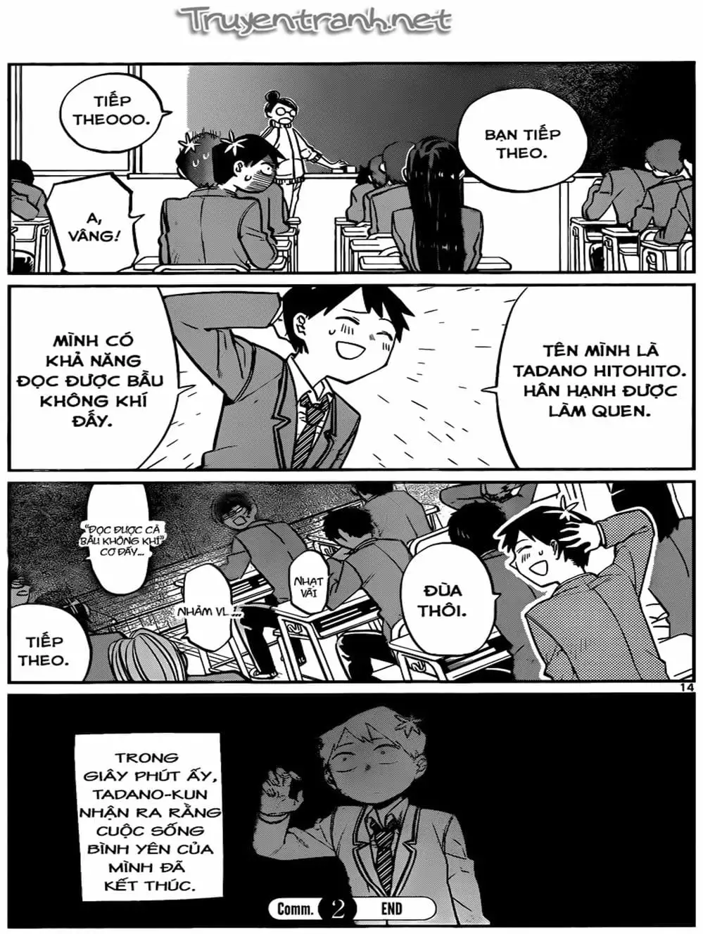 Truyện Tranh Komi Không Thể Giao Tiếp - Komi San Wa Komyusho Desu trang 5