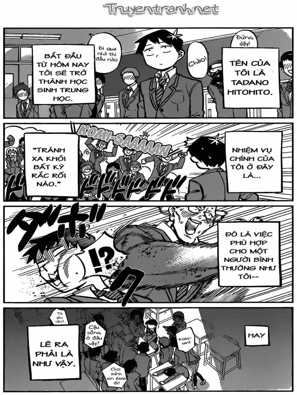 Truyện Tranh Komi Không Thể Giao Tiếp - Komi San Wa Komyusho Desu trang 5