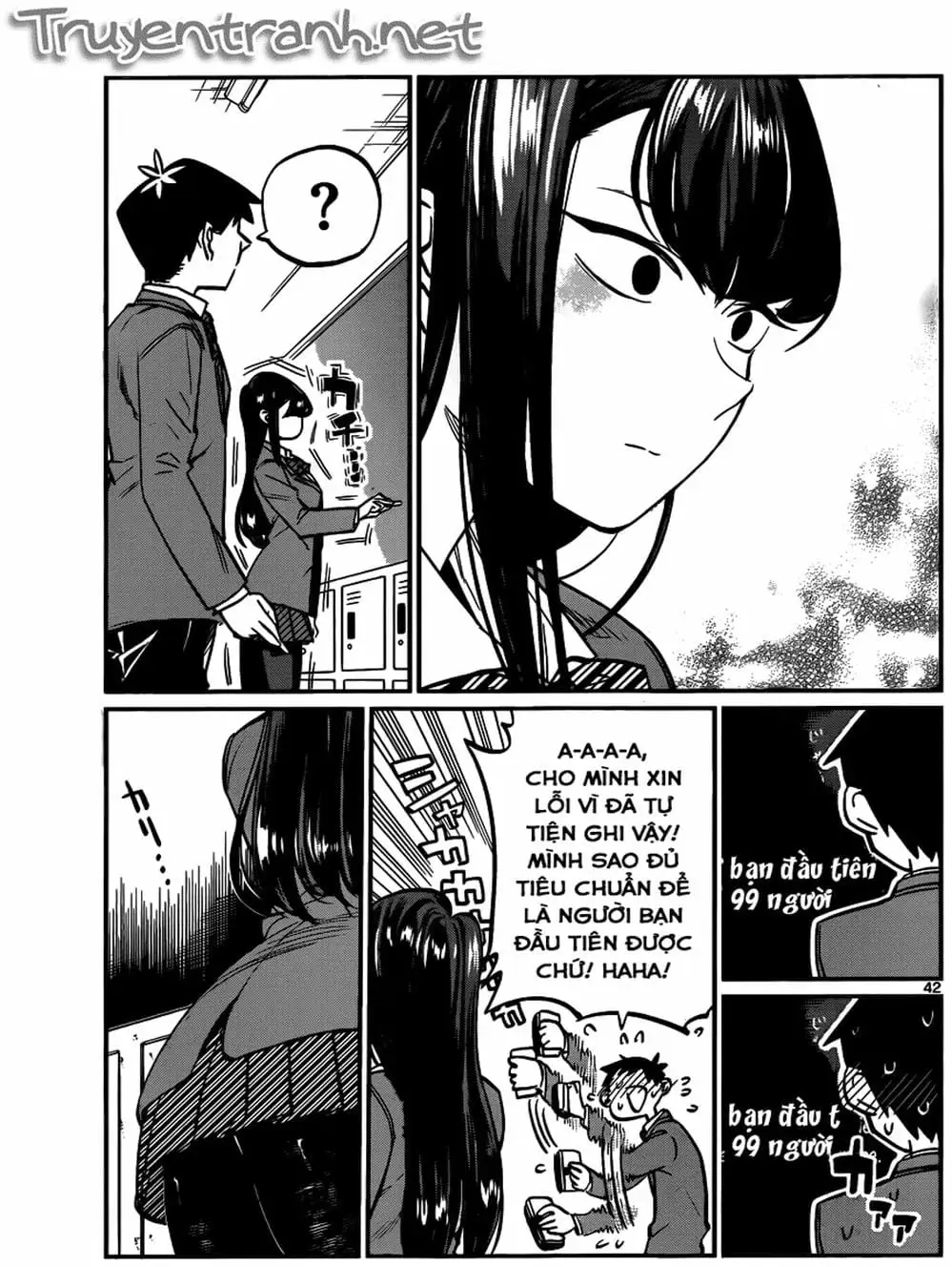 Truyện Tranh Komi Không Thể Giao Tiếp - Komi San Wa Komyusho Desu trang 5
