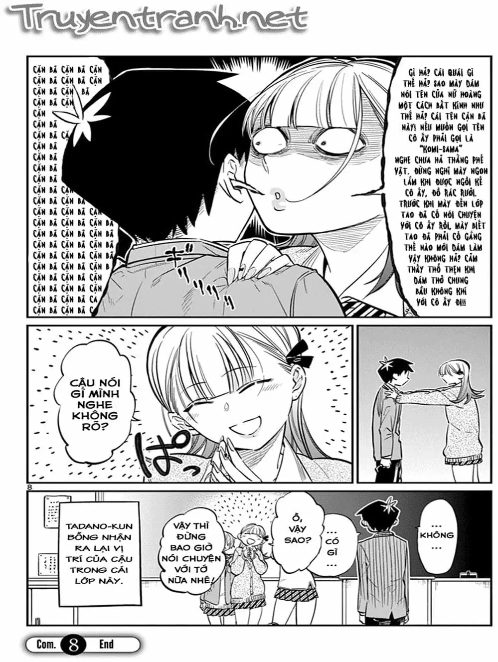 Truyện Tranh Komi Không Thể Giao Tiếp - Komi San Wa Komyusho Desu trang 5