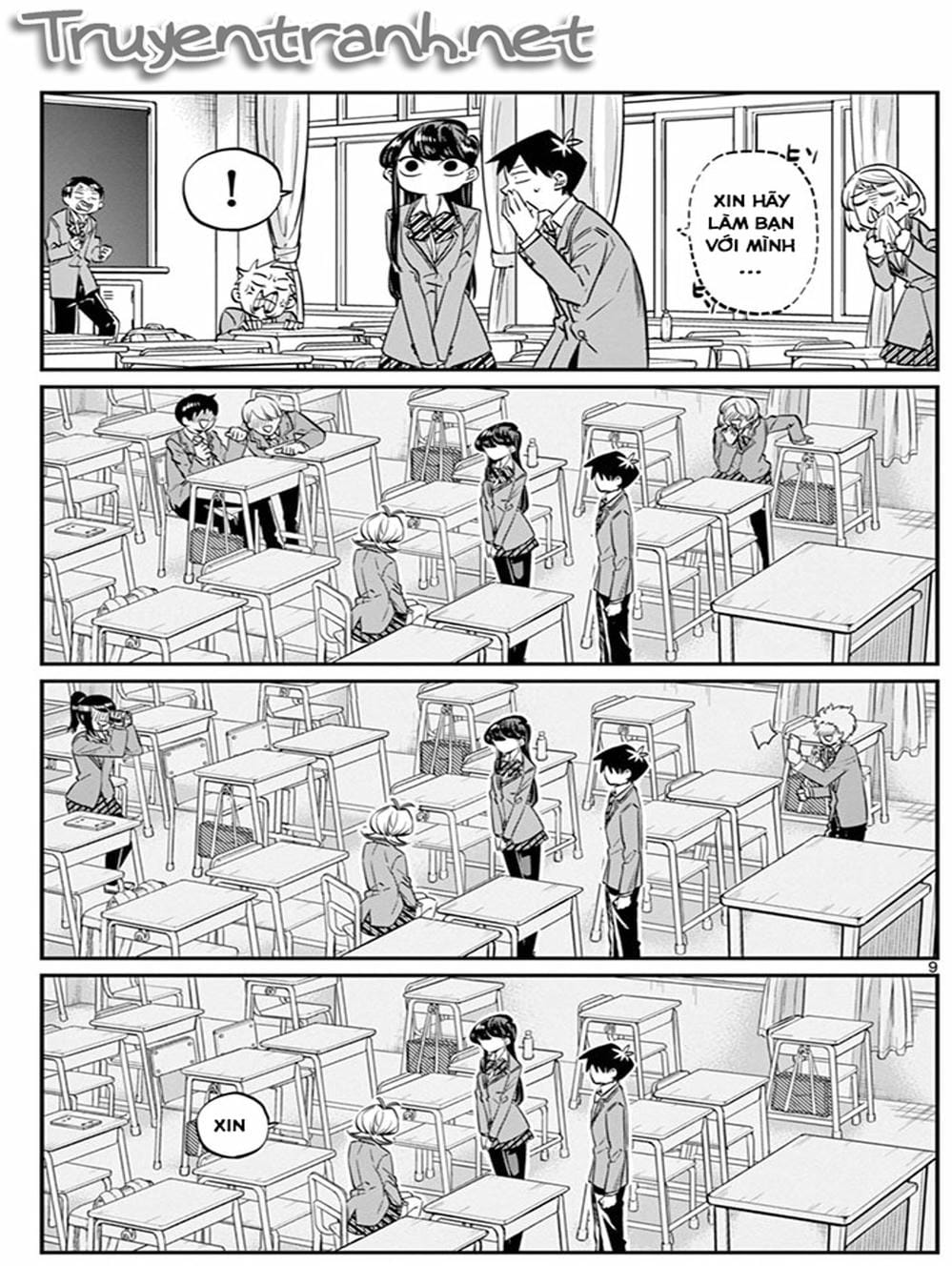 Truyện Tranh Komi Không Thể Giao Tiếp - Komi San Wa Komyusho Desu trang 5
