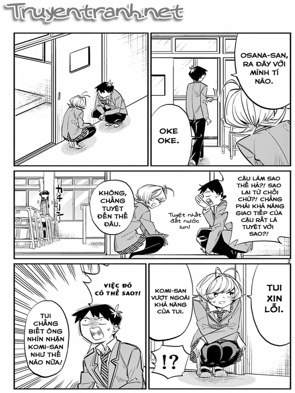 Truyện Tranh Komi Không Thể Giao Tiếp - Komi San Wa Komyusho Desu trang 5