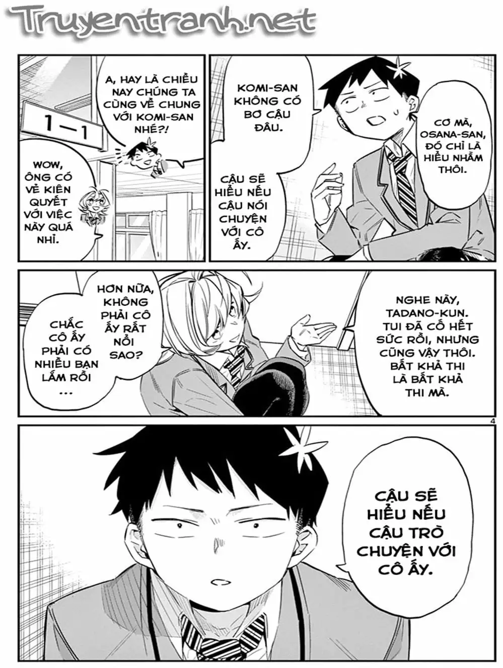 Truyện Tranh Komi Không Thể Giao Tiếp - Komi San Wa Komyusho Desu trang 5