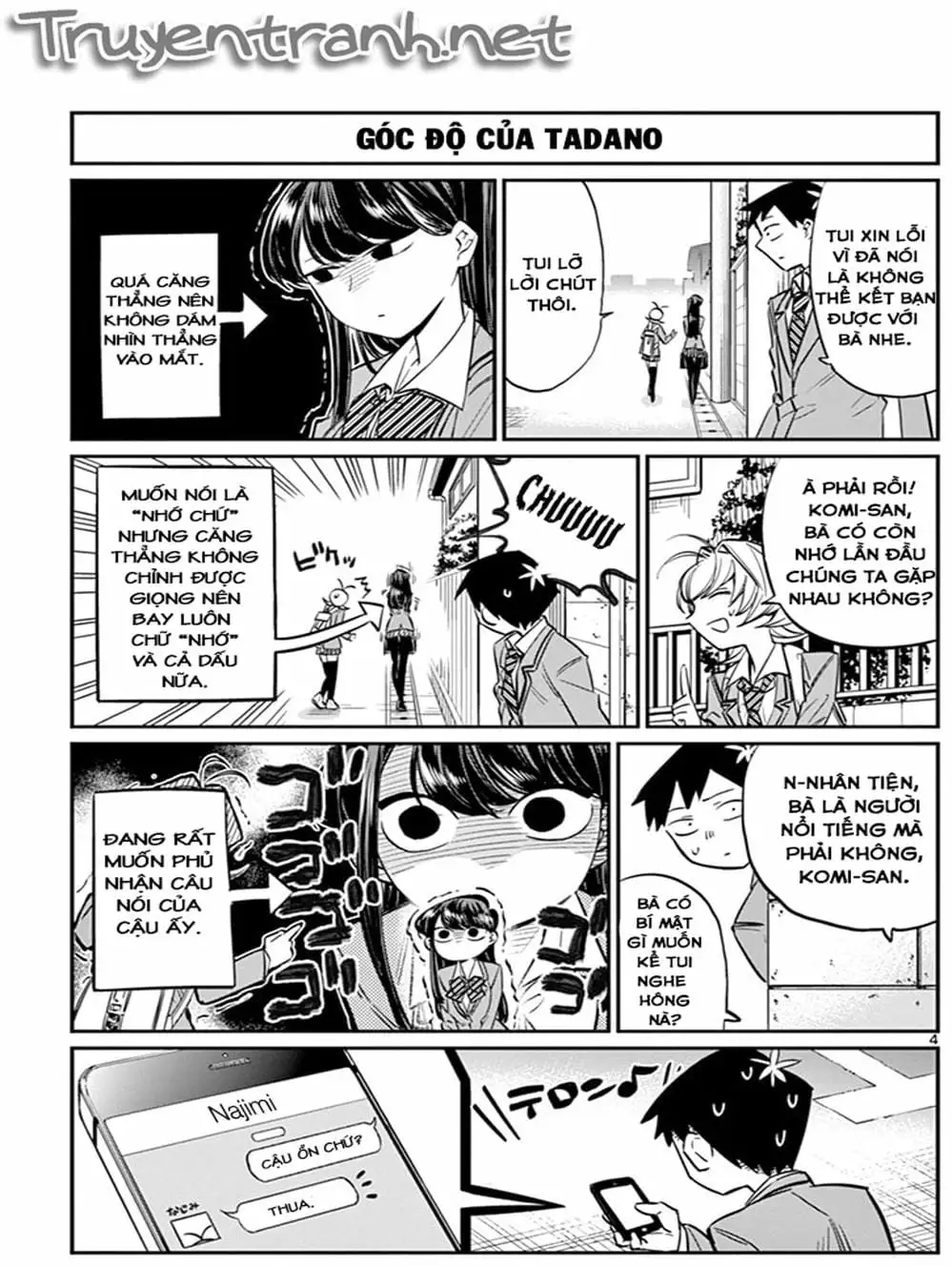 Truyện Tranh Komi Không Thể Giao Tiếp - Komi San Wa Komyusho Desu trang 5