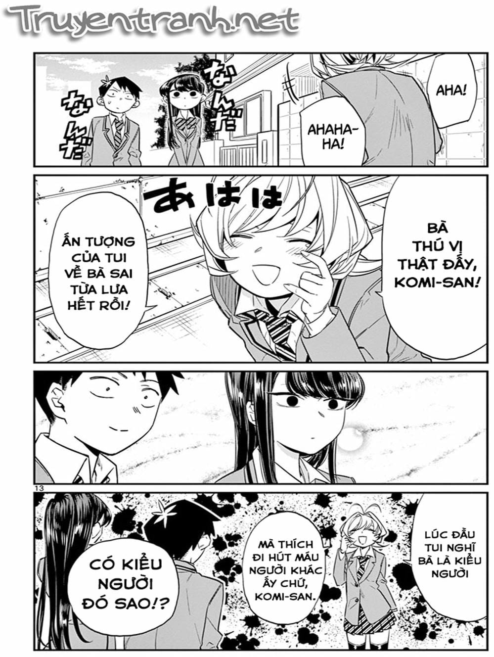 Truyện Tranh Komi Không Thể Giao Tiếp - Komi San Wa Komyusho Desu trang 5