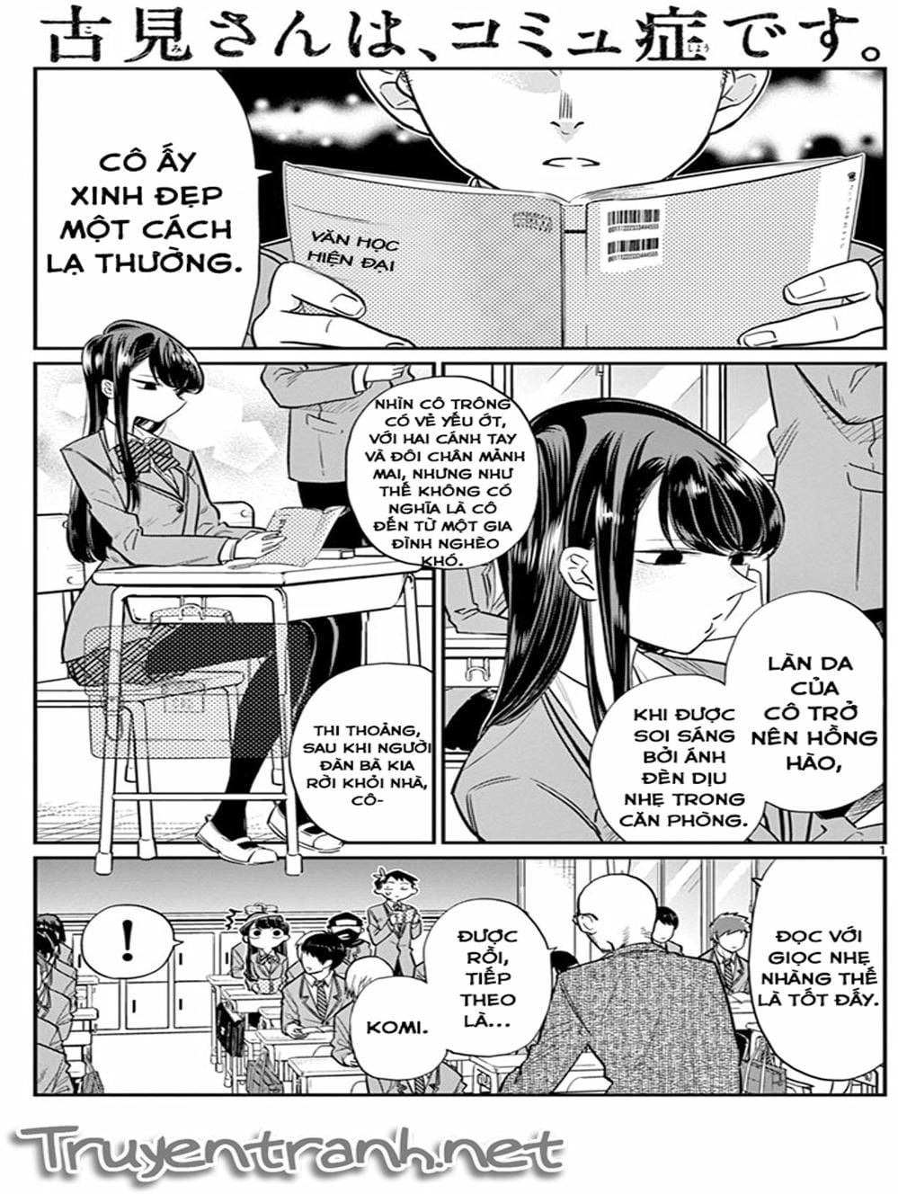 Truyện Tranh Komi Không Thể Giao Tiếp - Komi San Wa Komyusho Desu trang 5