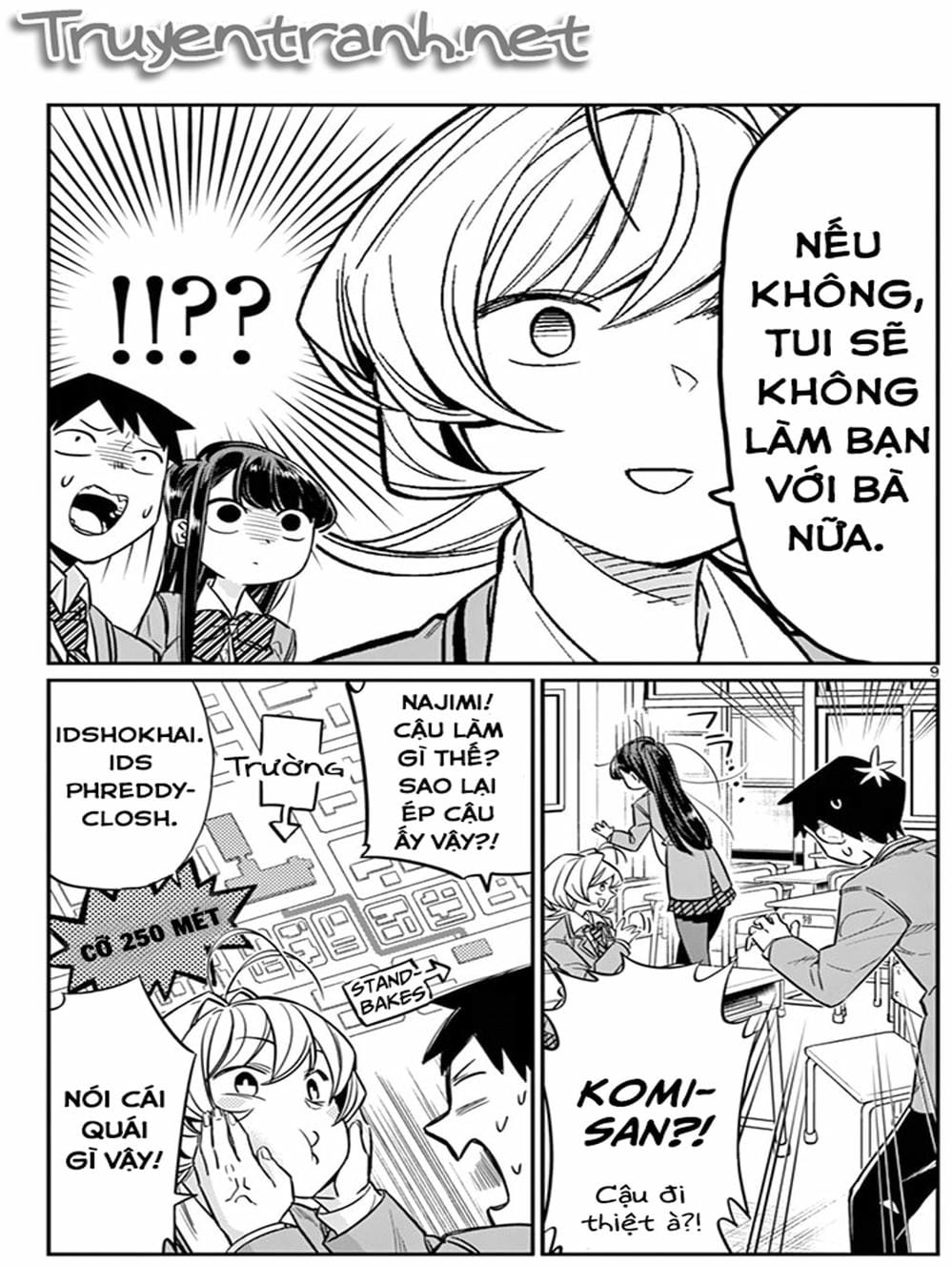 Truyện Tranh Komi Không Thể Giao Tiếp - Komi San Wa Komyusho Desu trang 5