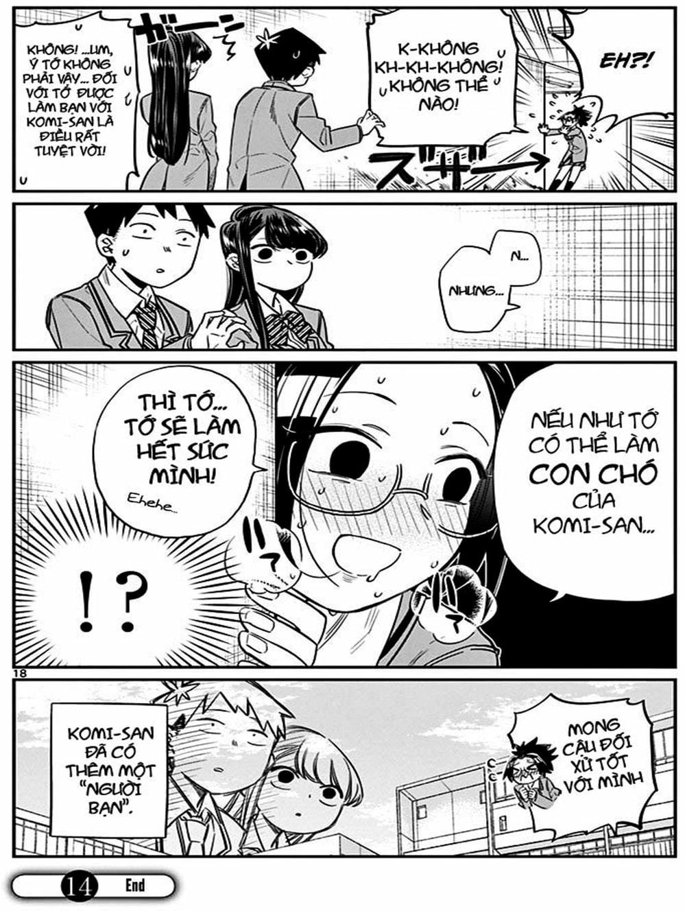 Truyện Tranh Komi Không Thể Giao Tiếp - Komi San Wa Komyusho Desu trang 5