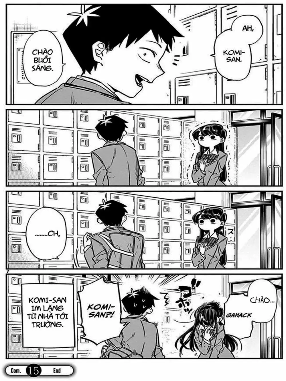Truyện Tranh Komi Không Thể Giao Tiếp - Komi San Wa Komyusho Desu trang 5