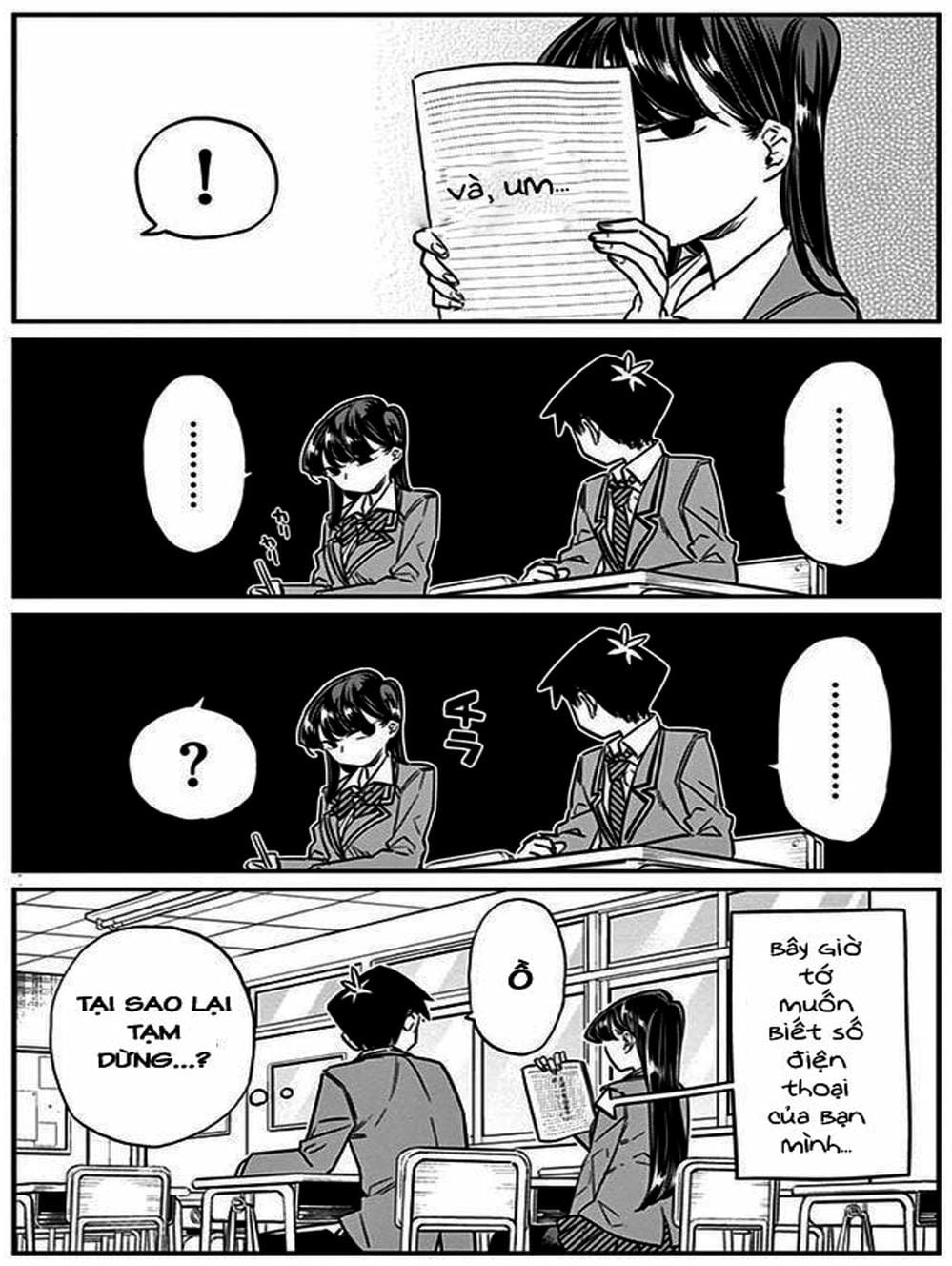 Truyện Tranh Komi Không Thể Giao Tiếp - Komi San Wa Komyusho Desu trang 5