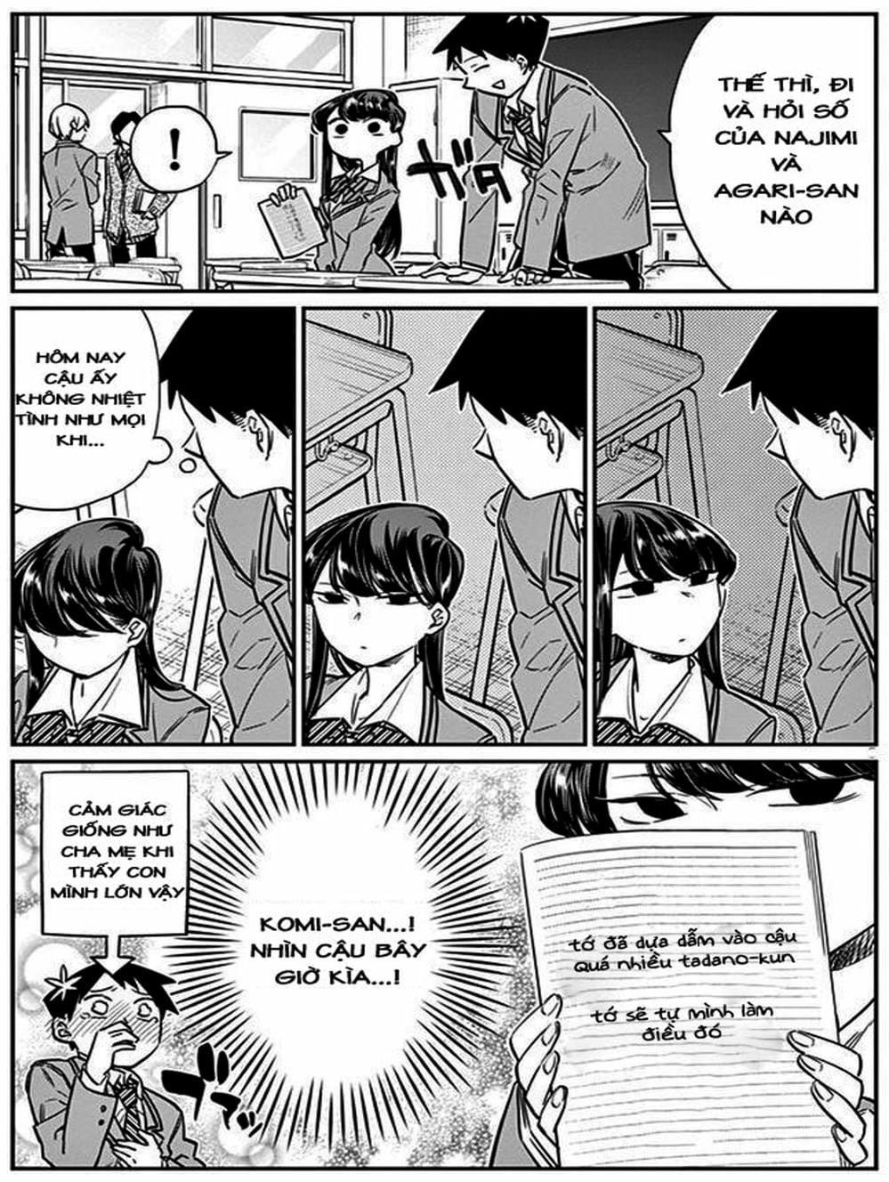 Truyện Tranh Komi Không Thể Giao Tiếp - Komi San Wa Komyusho Desu trang 5