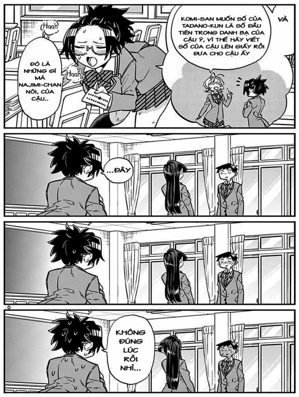 Truyện Tranh Komi Không Thể Giao Tiếp - Komi San Wa Komyusho Desu trang 5