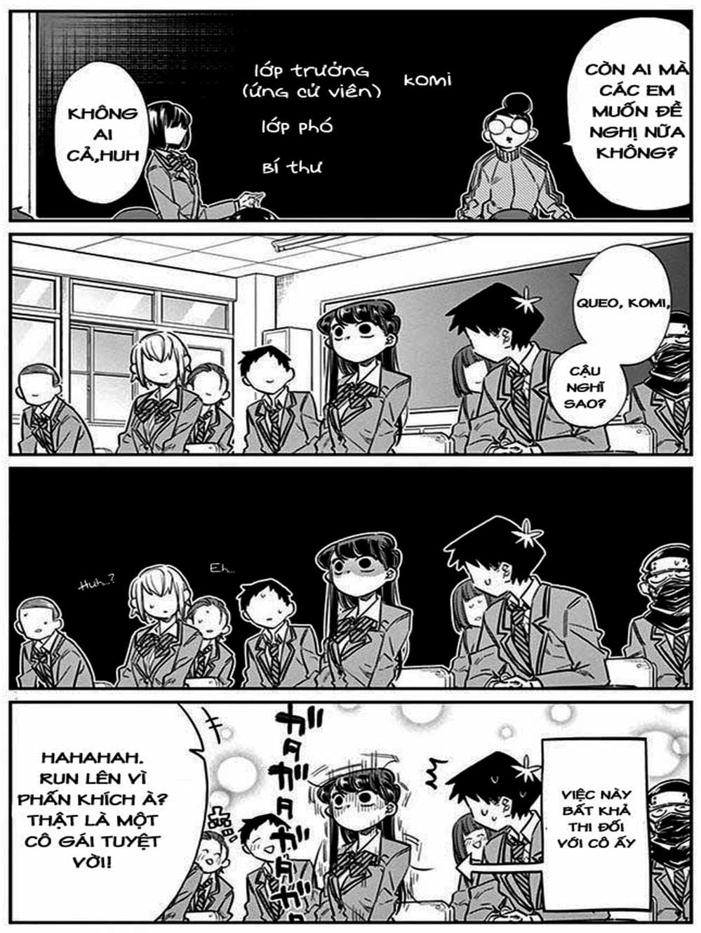 Truyện Tranh Komi Không Thể Giao Tiếp - Komi San Wa Komyusho Desu trang 5