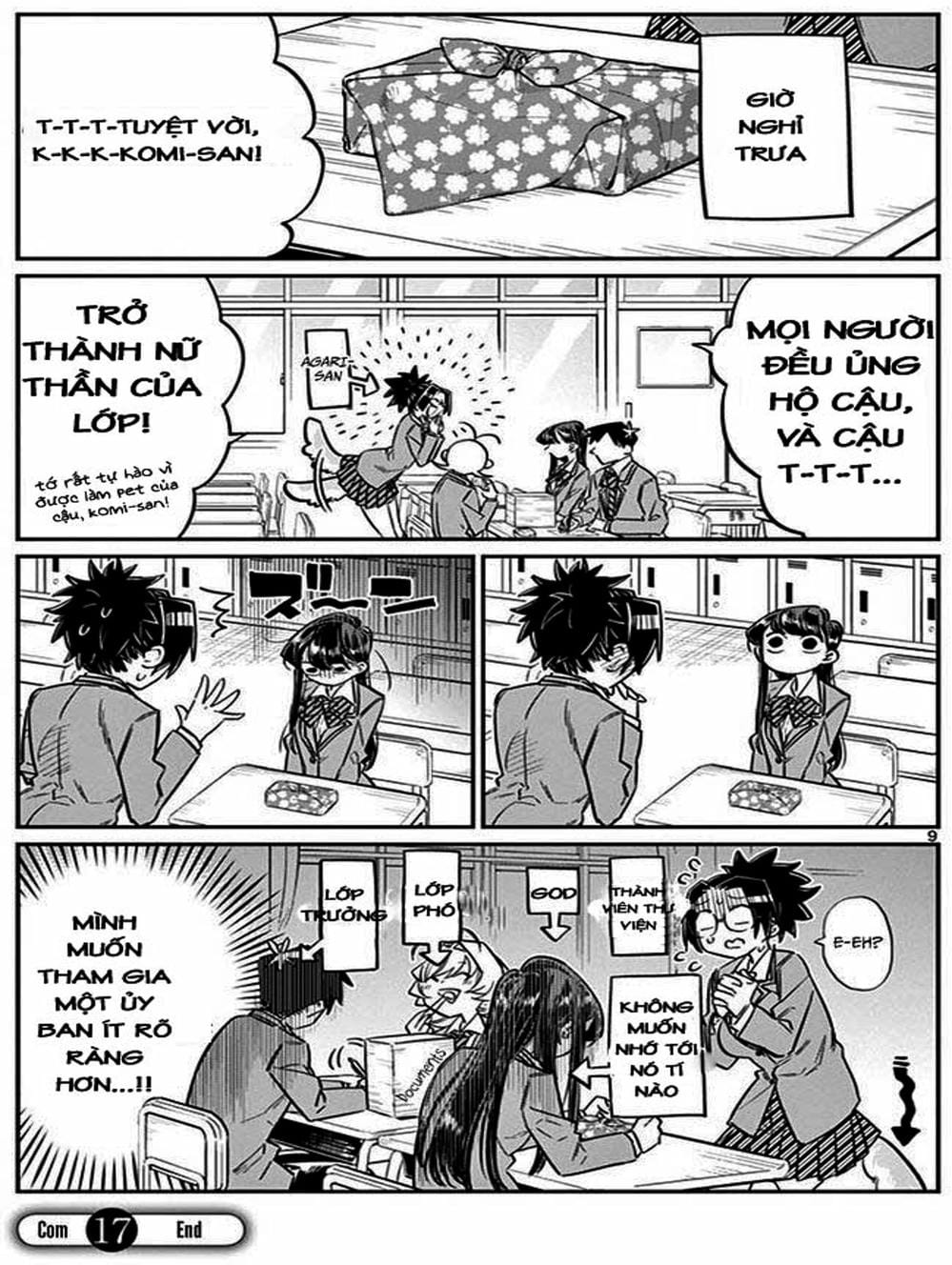 Truyện Tranh Komi Không Thể Giao Tiếp - Komi San Wa Komyusho Desu trang 5