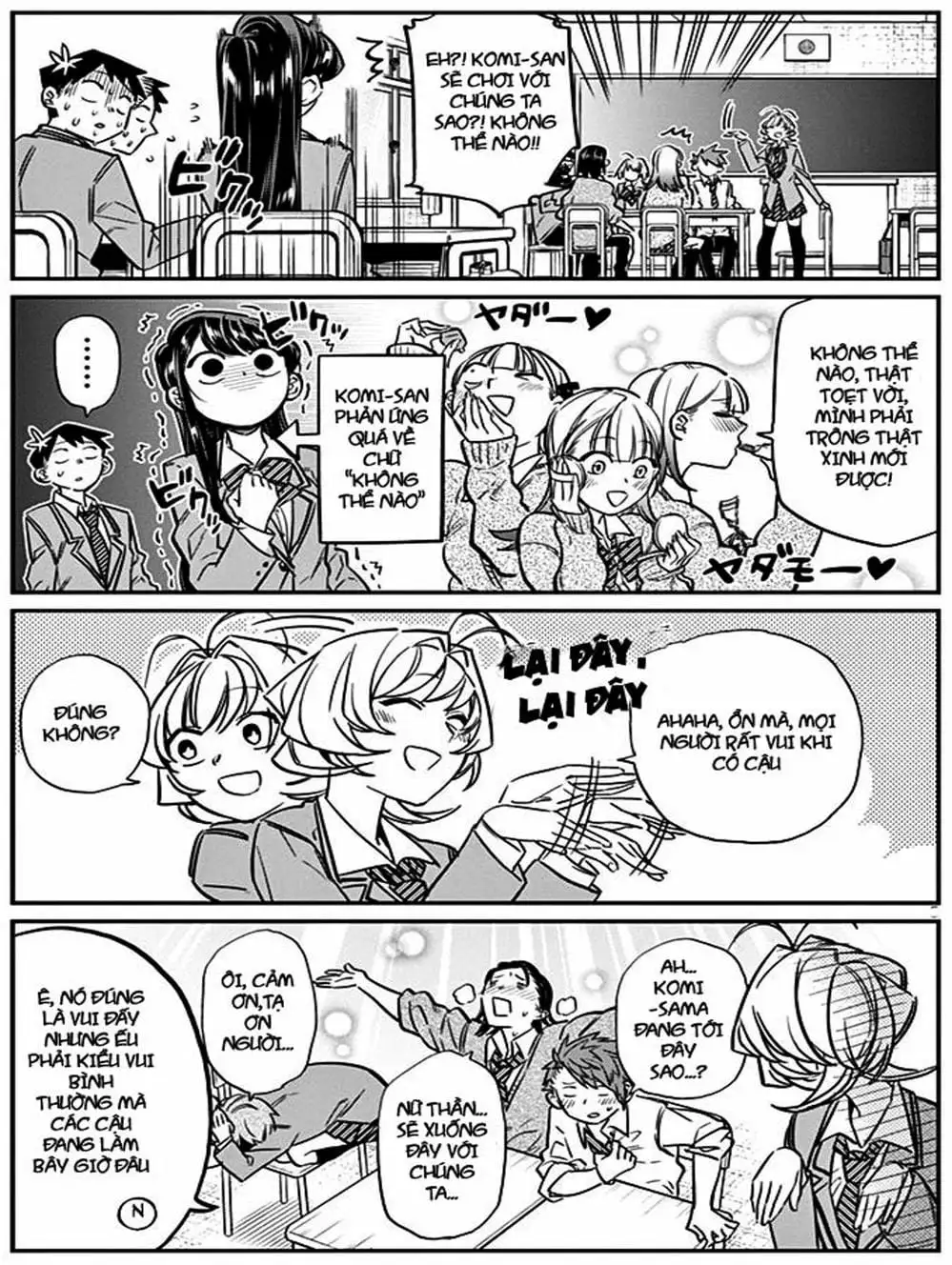 Truyện Tranh Komi Không Thể Giao Tiếp - Komi San Wa Komyusho Desu trang 5