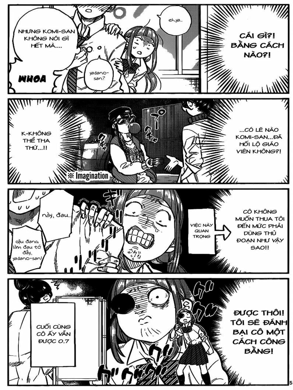Truyện Tranh Komi Không Thể Giao Tiếp - Komi San Wa Komyusho Desu trang 5