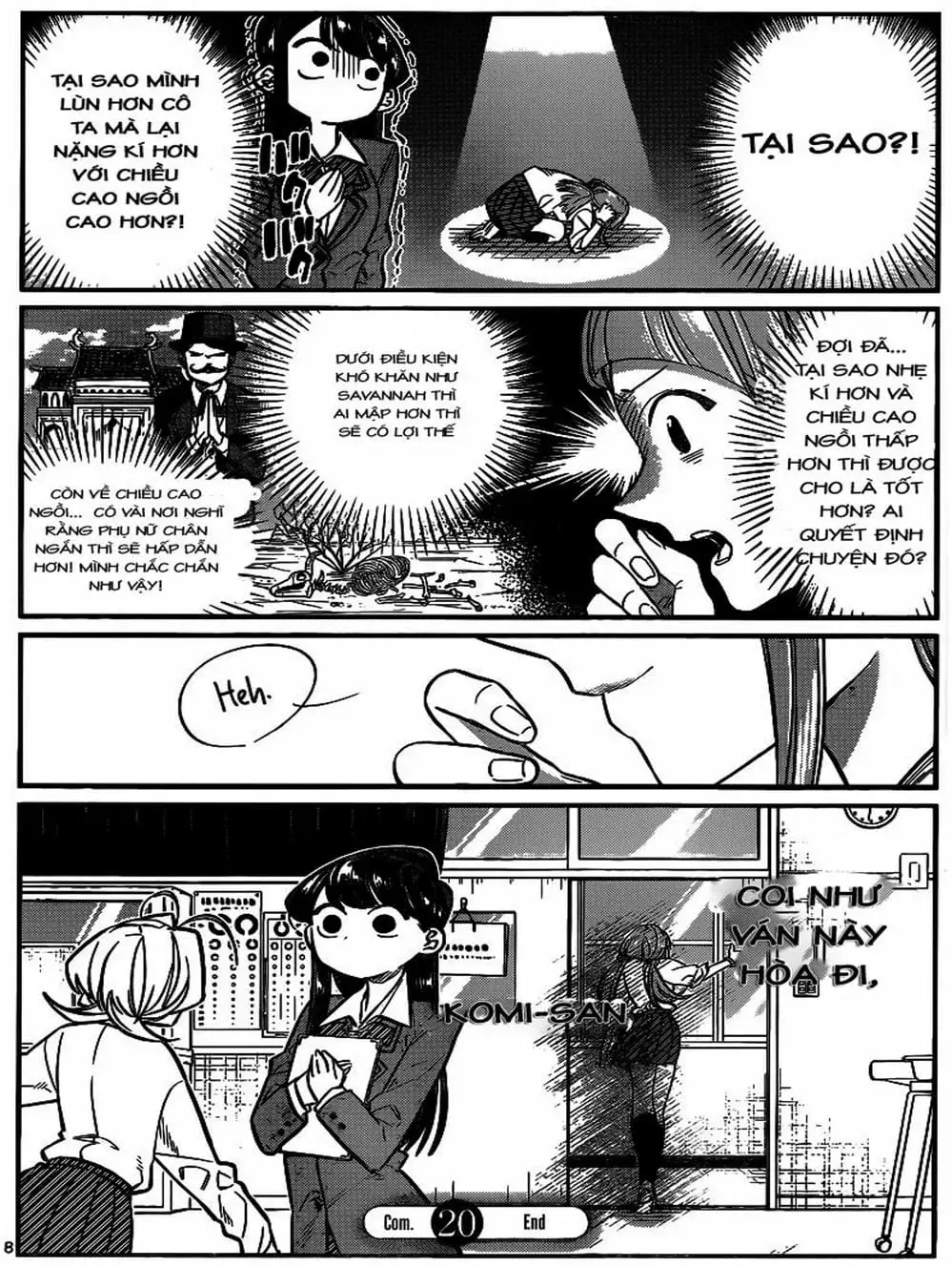 Truyện Tranh Komi Không Thể Giao Tiếp - Komi San Wa Komyusho Desu trang 5